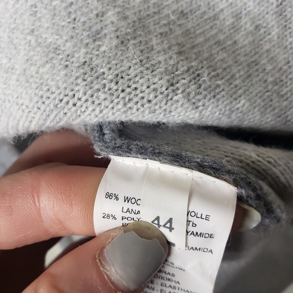 Peruggi Wool Breasted Sweater Cardigan - Picture 4 of 6